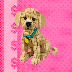Lego Puppy Valentine's Day Lego Golden Retriever Puppy New Jersey