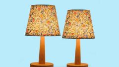 Napkin Lampshade Diy Megan Goedde Home Favorite House